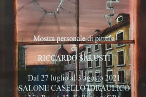 22- MOSTRA PERSONALE DAL TITOLO " MONDI INTERIORI " PRESSO IL SALONECASELLO IDRAULICO DI FOLLONICA ( GR ) DAL 27 LUGLIO AL 3 AGOSTO 2021