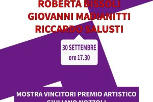 54- MOSTRA  DEI VINCITORI PREMIO ARTISTICO GIULIANO NOZZOLI 2023 PRESSO GALLERIA D'ARTE NOZZOLI DI EMPOLI ( FI )